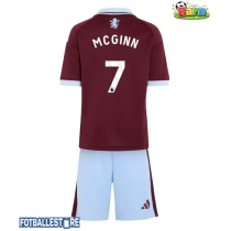 Aston Villa John McGinn #7 Hjemmedraktsett Barn 2026-27 Kortermet (+ Korte bukser)